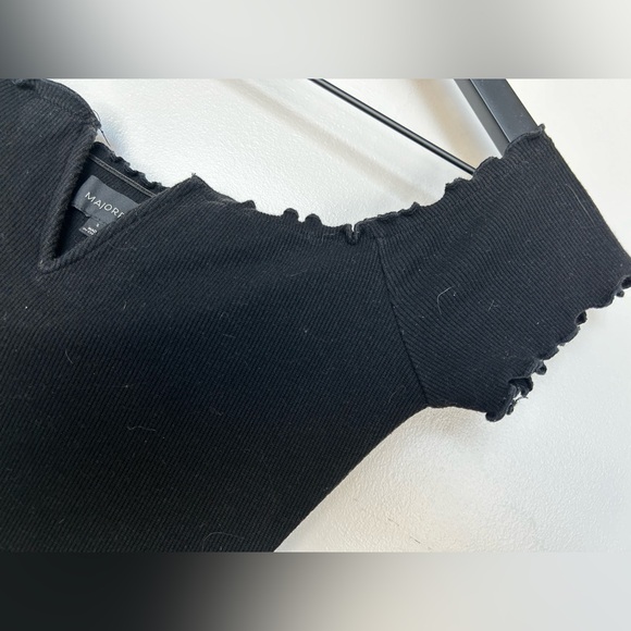 Revolve: Majorelle Black Dress - Picture 3 of 3